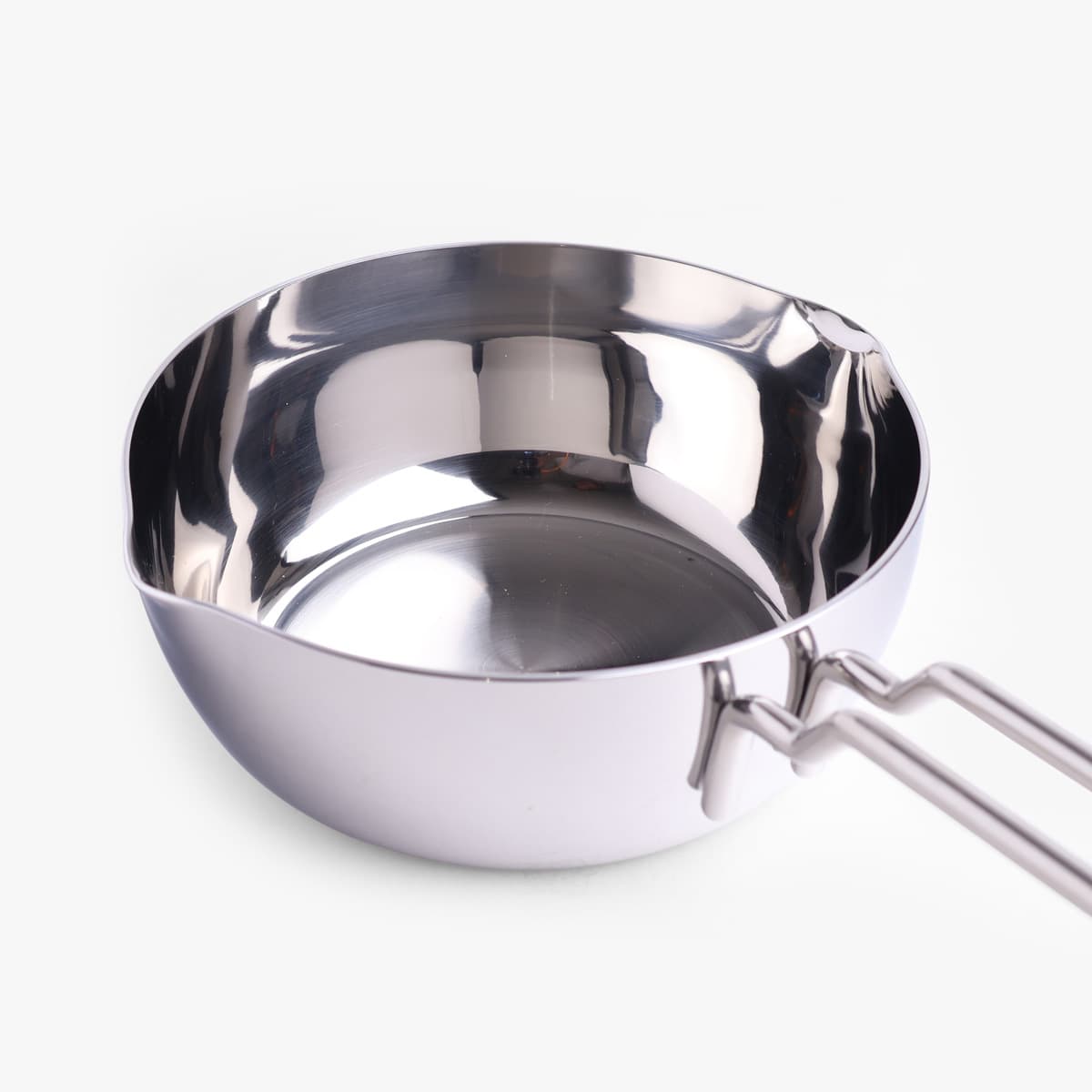Yukihira-gryte "GEO", rustfritt stål, 18cm – MIYACO bilde 3