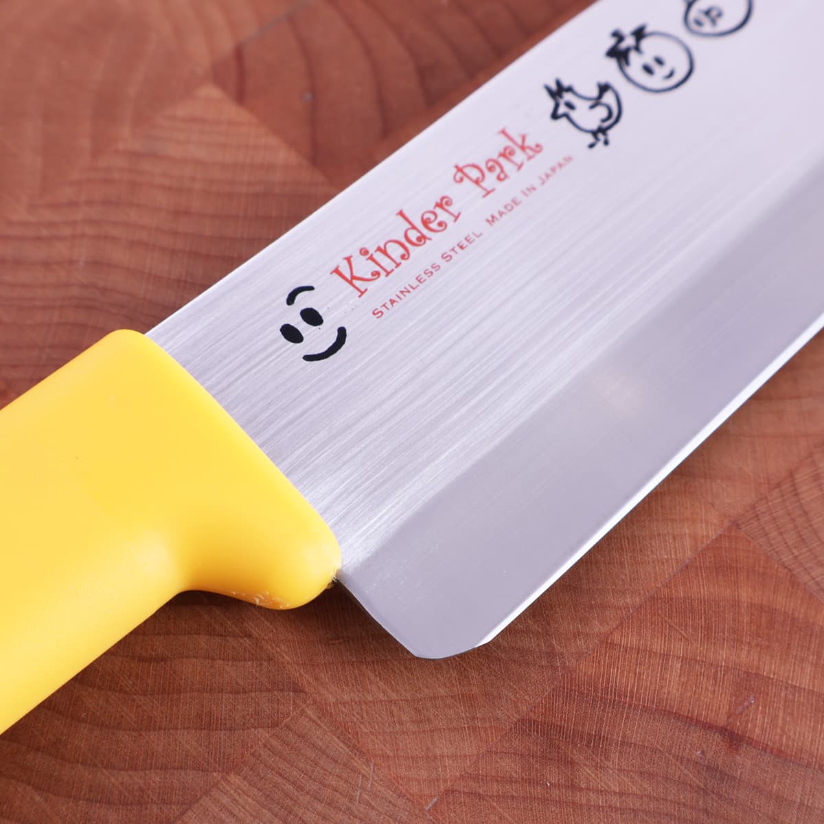 14cm Barnekniv, Molybden Vanadium, Gul - TOJIRO bilde 2