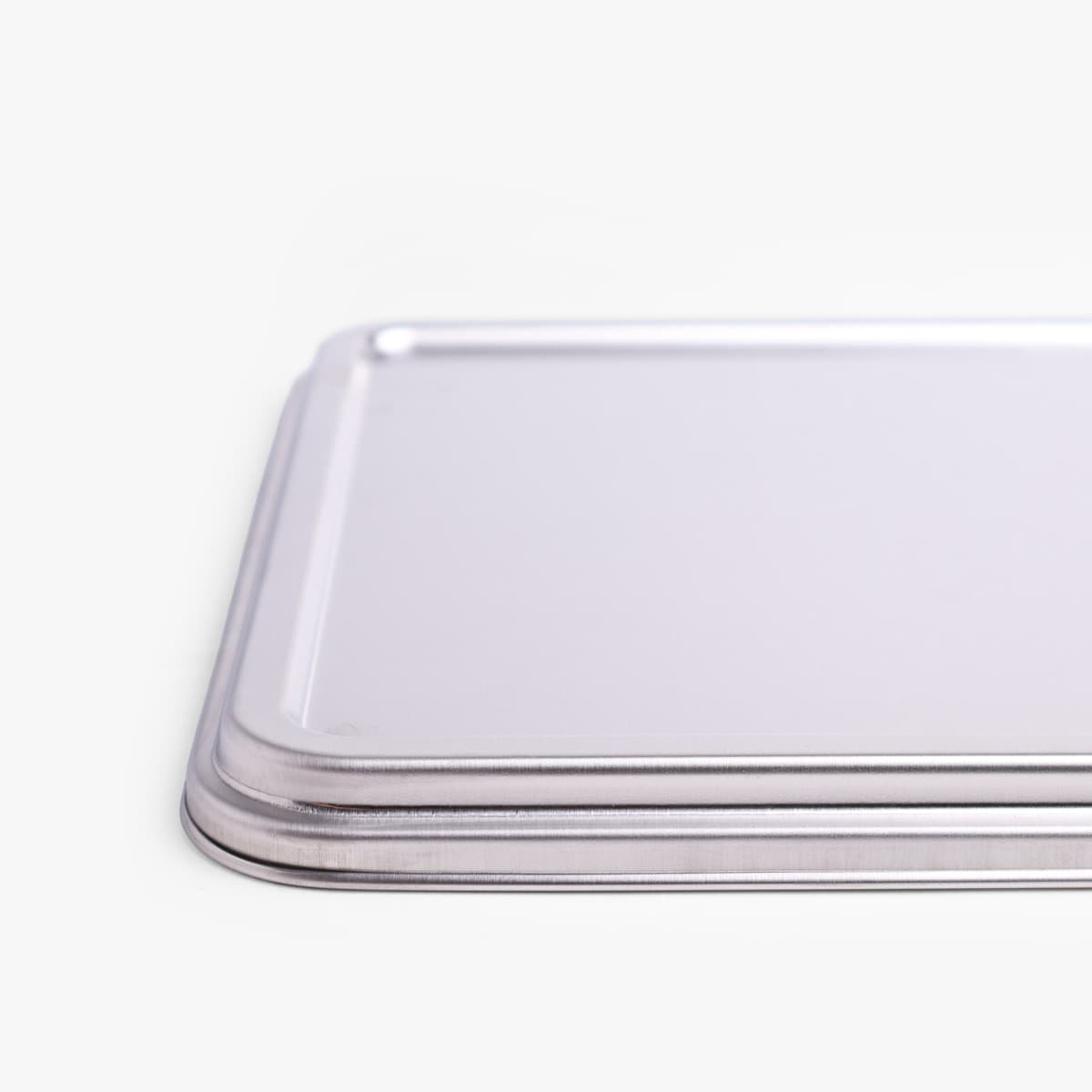 Lokk til stålbrett, 18-8 rustfritt stål, 25.7 x 20.8cm, matt – AKAGAWA bilde 2