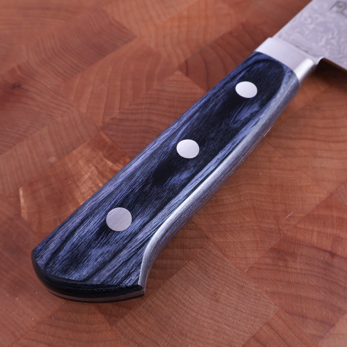21cm Kokkekniv Suminigashi, blått håndtak, SG2 - TOSHITAKA bilde 4