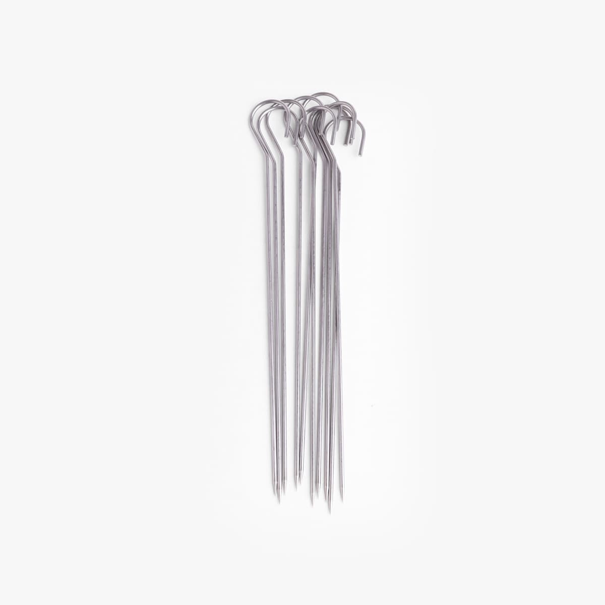 Grillspyd 10 stk, rustfritt stål, 17cm – AKAGAWA bilde 4