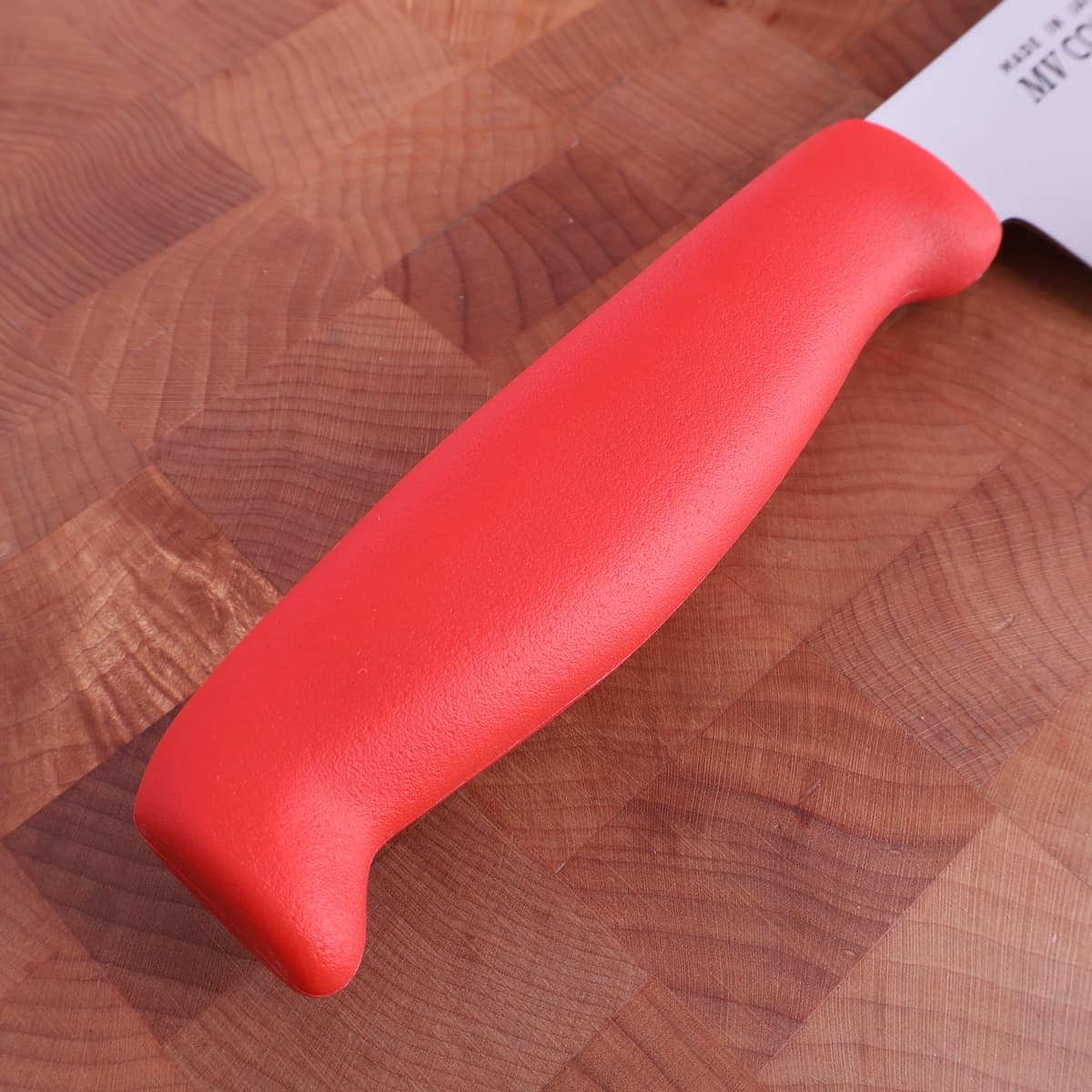 16.5cm Grønnsakskniv (Santoku), Molybden Vanadium, Rød - FUJI CUTLERY bilde 3