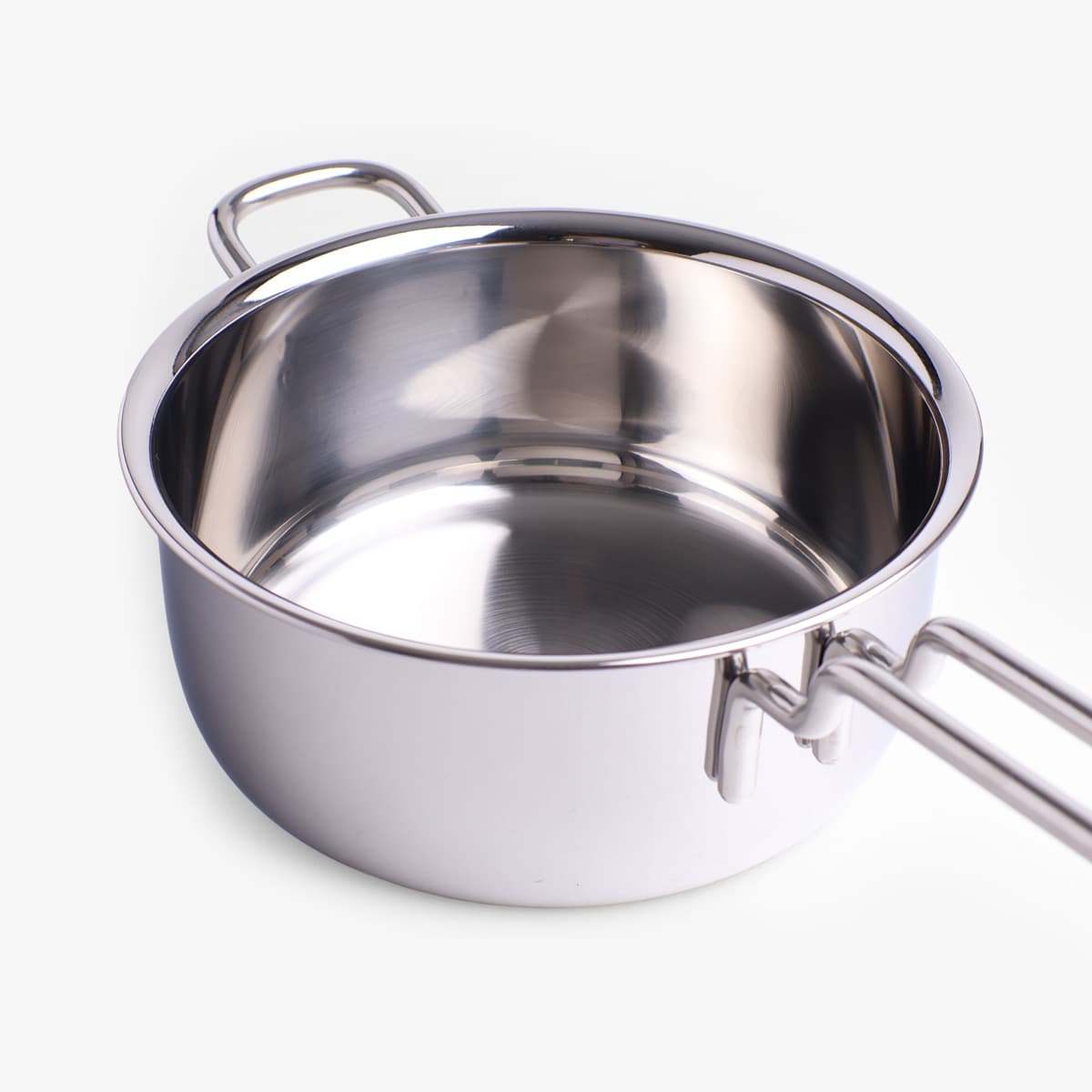 Kasserolle japansk "GEO", 7-ply / 7-lags rustfritt stål, 18cm – MIYACO bilde 3