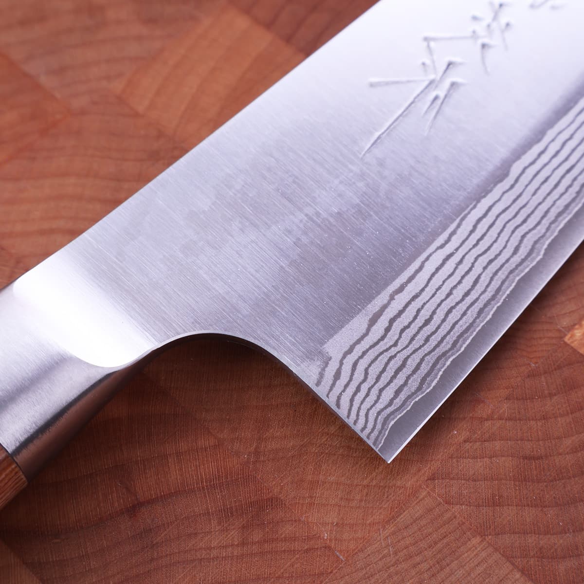 21cm Kokkekniv VG10 - KAMO KATSUYASU bilde 2