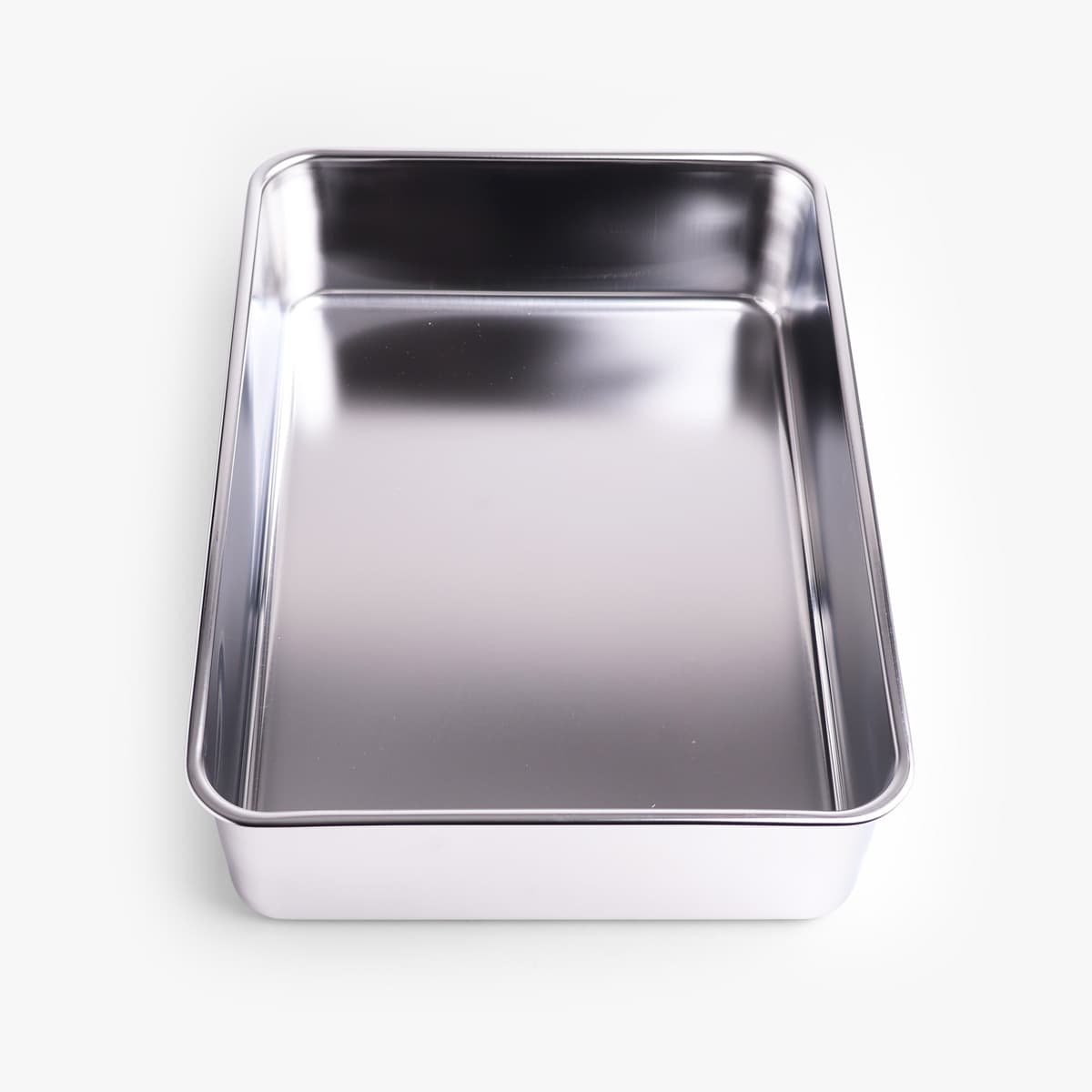 Stålcontainer, dyp – Nr. 10, 404 × 285 mm, 18-8 – AKAGAWA bilde 3
