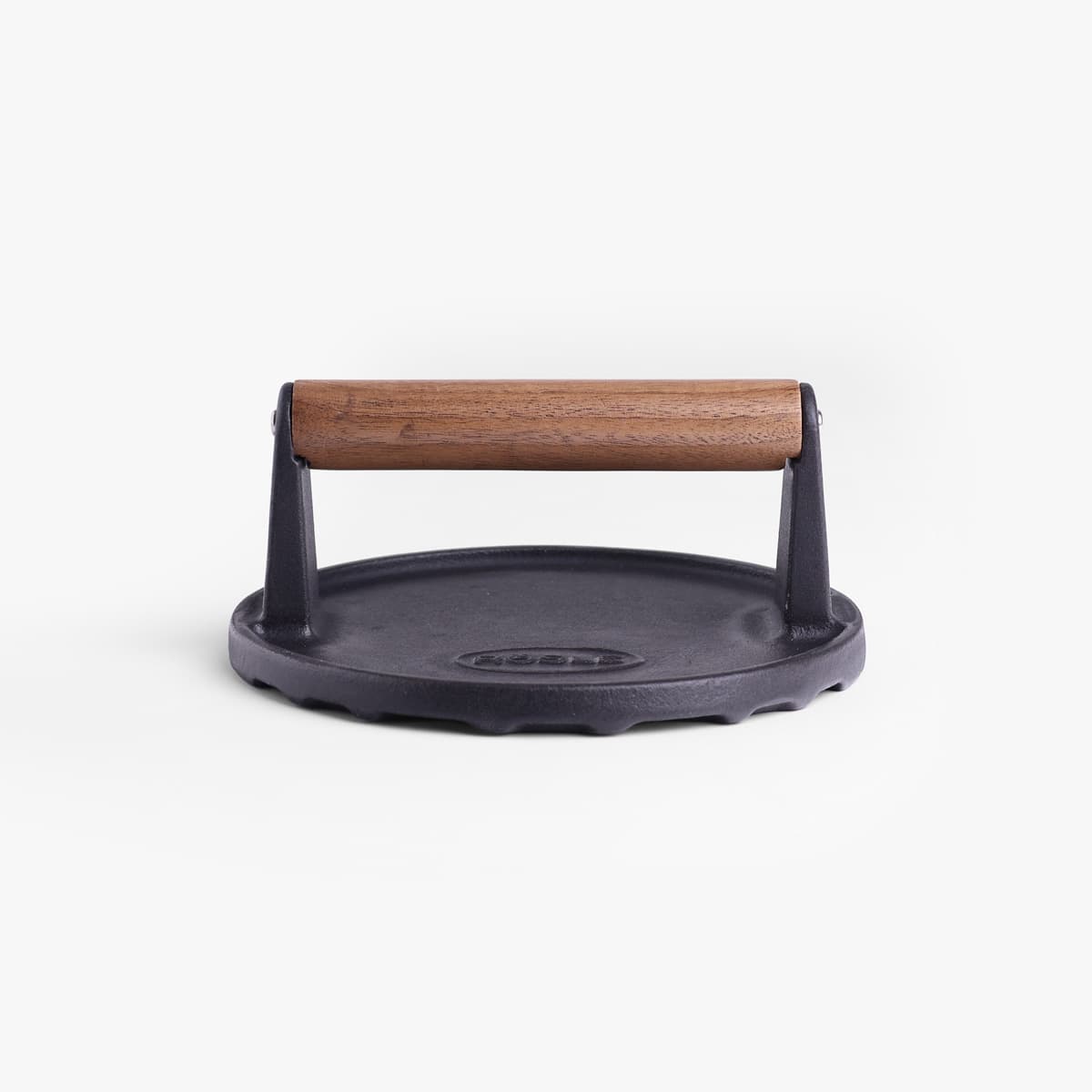 Grillpresse, støpjern/valnøtt, 18cm - Rösle bilde 3