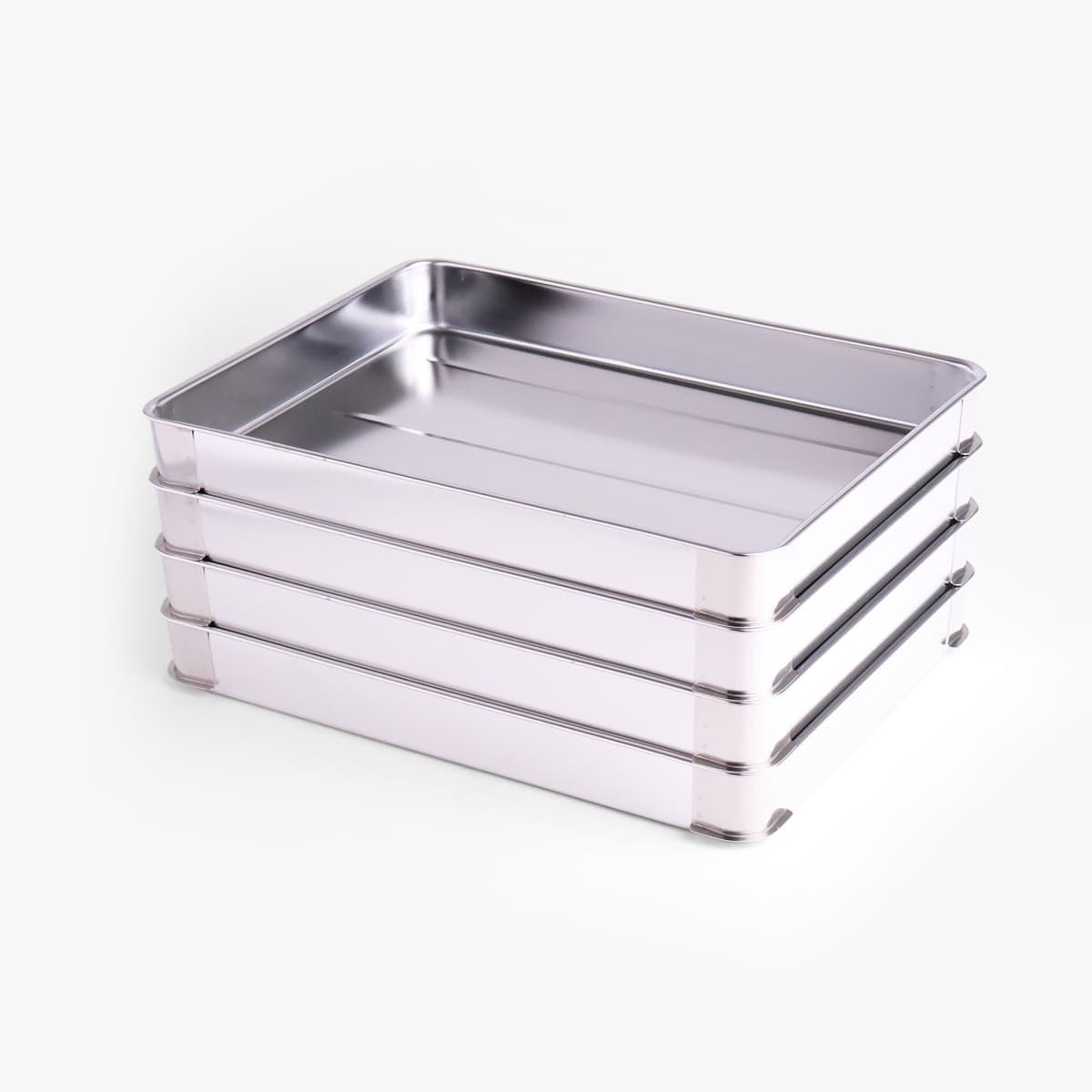 Stålcontainer proff, 413 × 312 mm, 18-8 – AKAGAWA bilde 4