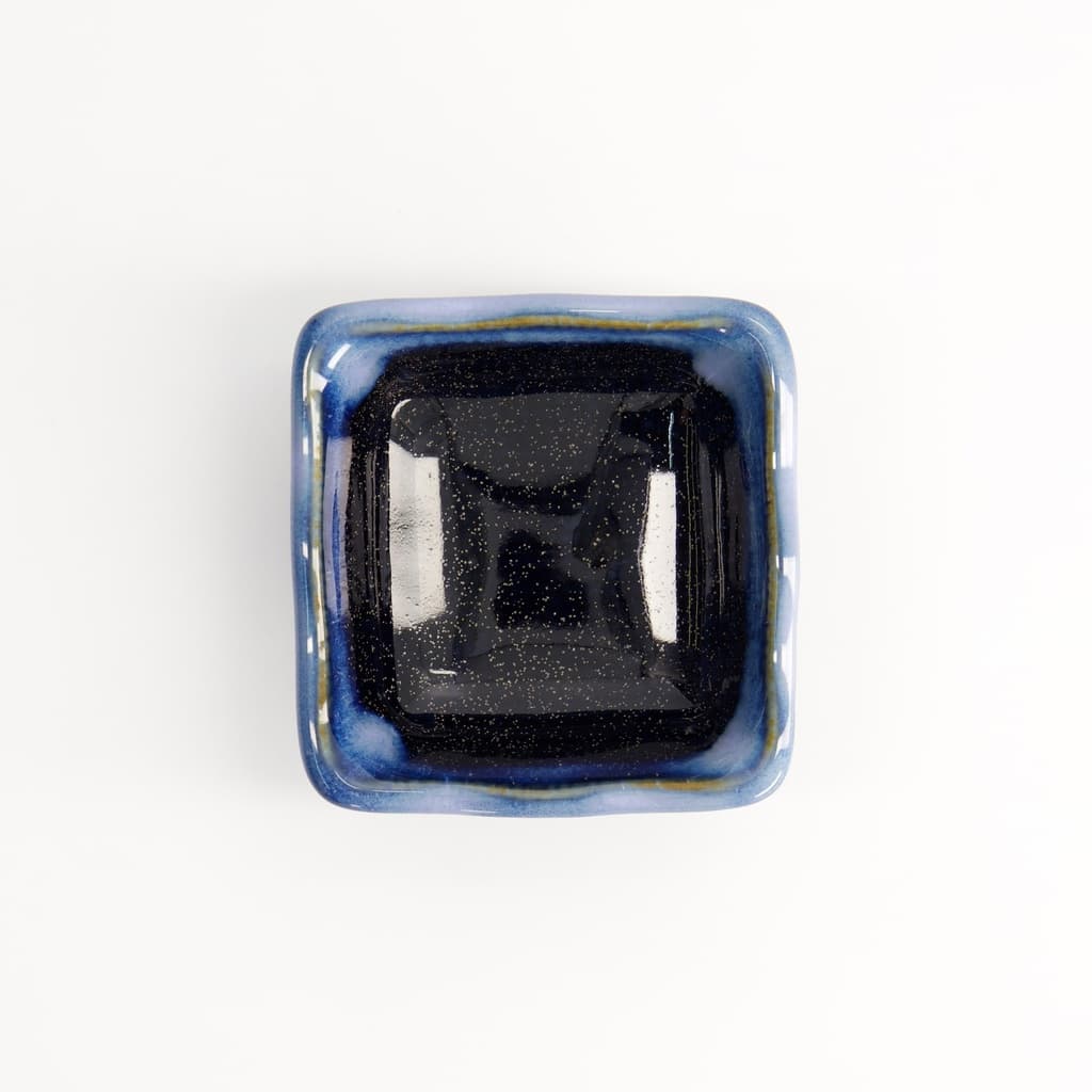 Soyaskål "Mino Craft", sort/blå, 7,6x7,8x3,2cm - Tokyo Design Studio bilde 4