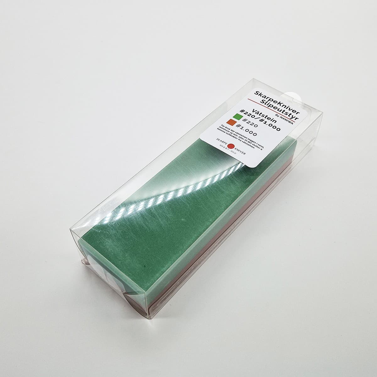 Dobbeltsidig bryne #220/#1000, Skarpekniver by Naniwa