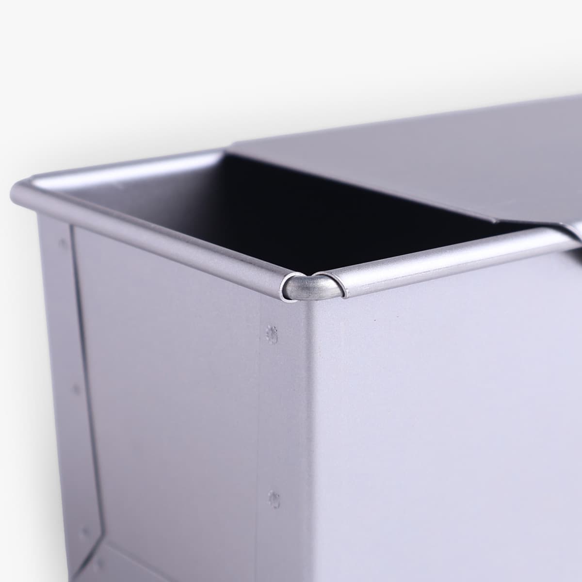 Brødform til melkebrød (shokupan), avlang, 1 kin (19,5×9,5×9,5cm) - WHITE THUMB bilde 3