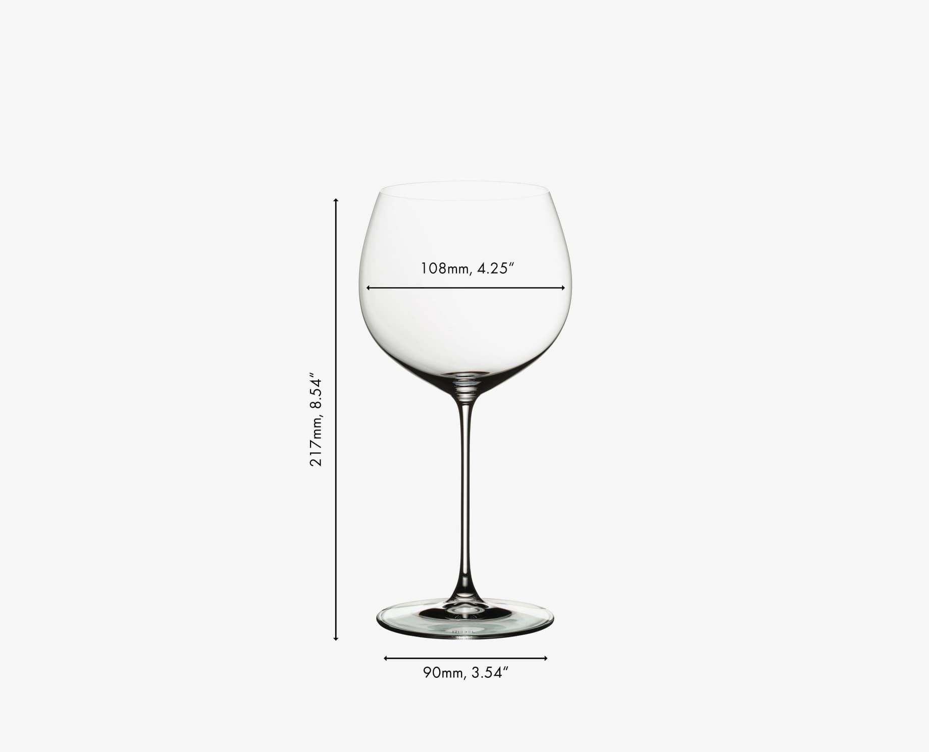 2 stk. Eik Chardonnay - RIEDEL VERITAS bilde 3