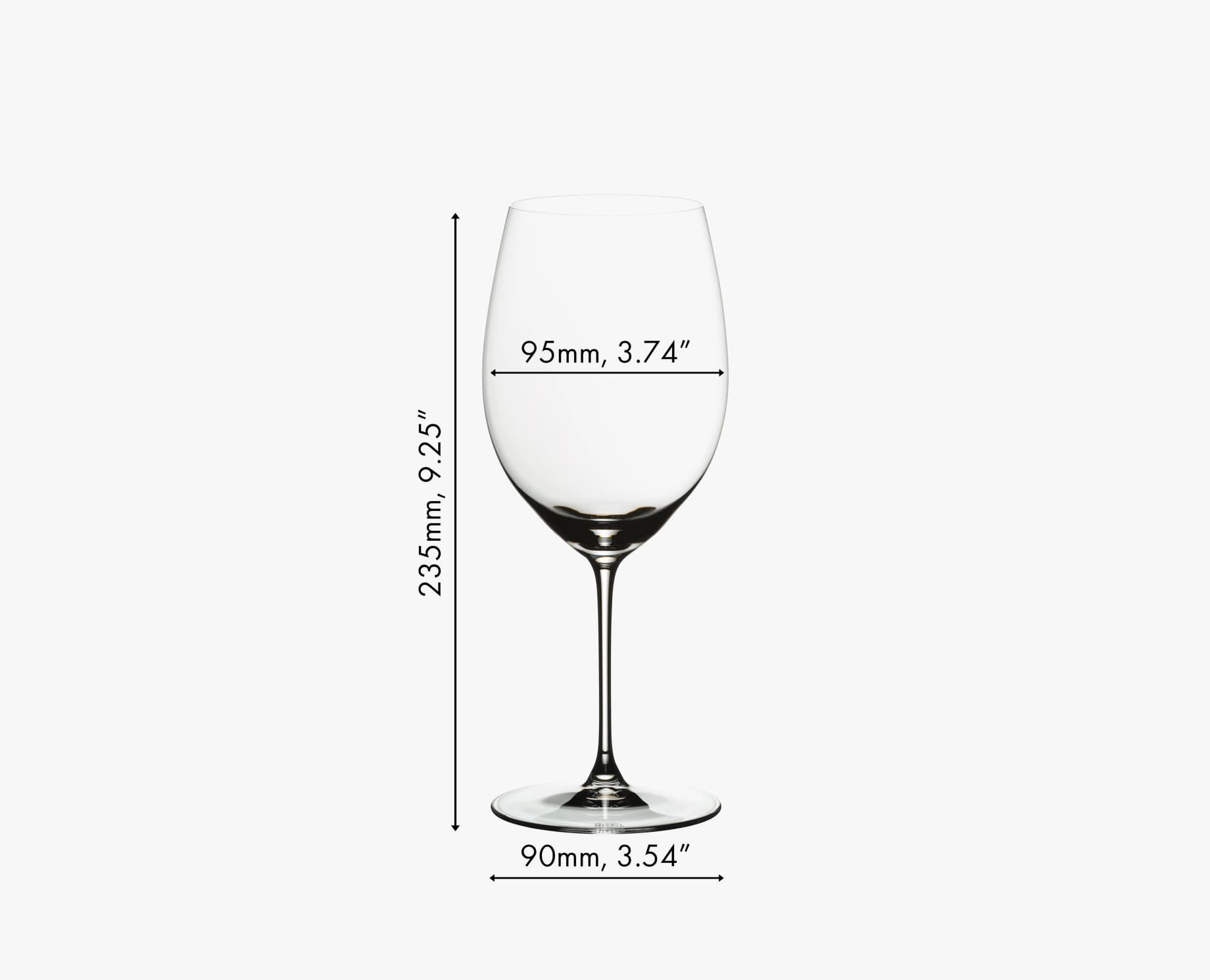 2 stk. Cabernet/Merlot - RIEDEL VERITAS bilde 3