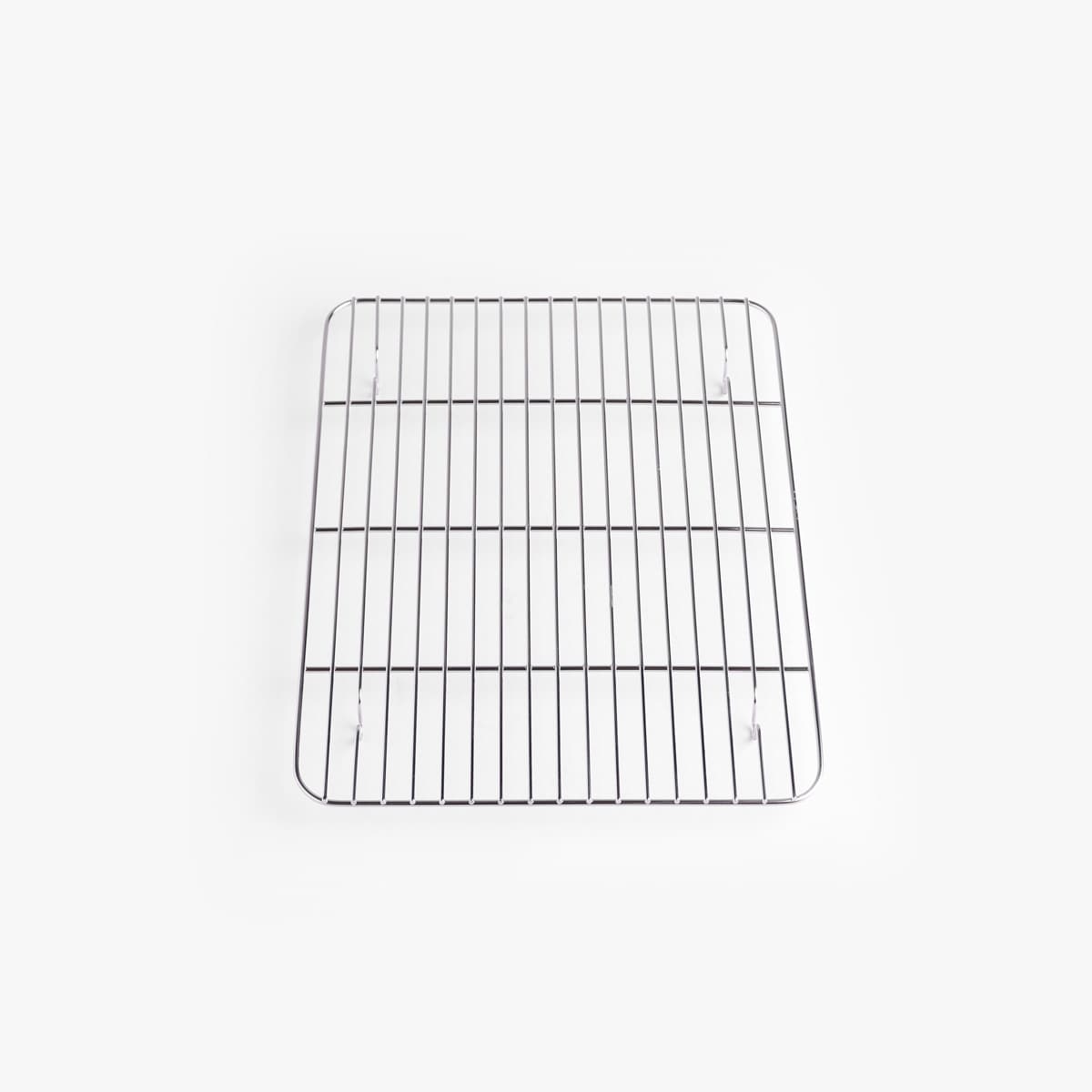 Rist til stålbrett, finmasket, 18-8 rustfritt stål, 19,5×26,0cm - KOINU bilde 2