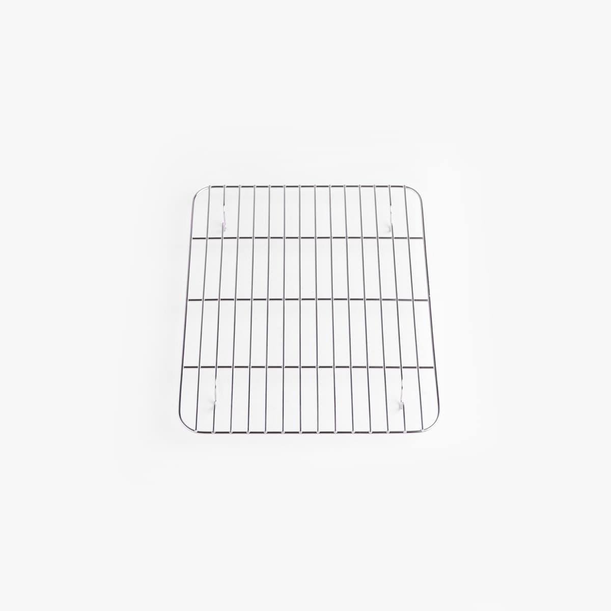 Rist til stålbrett, finmasket, 18-8 rustfritt stål, 17,2×22,2cm - KOINU bilde 2