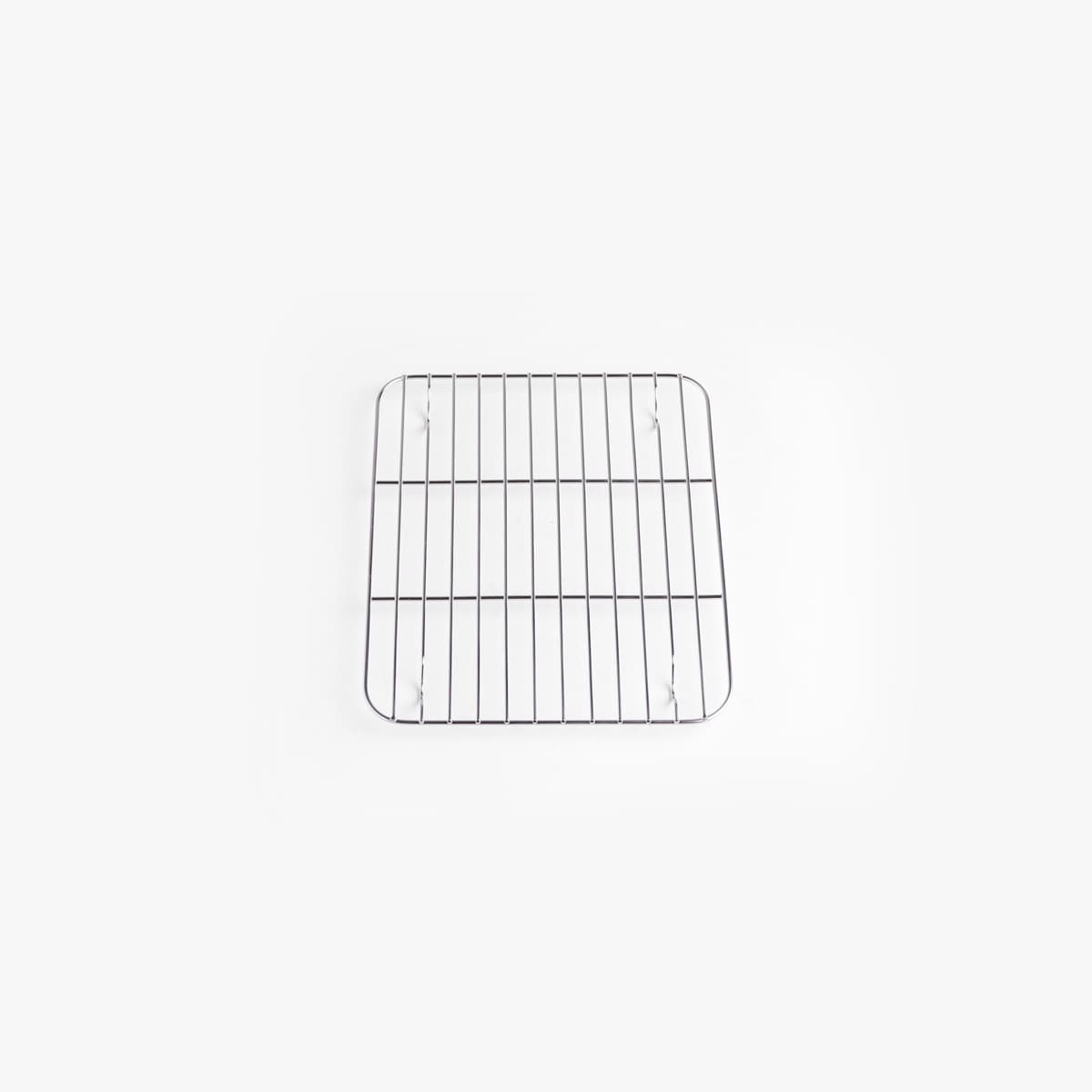 Rist til stålbrett, finmasket, 18-8 rustfritt stål, 14,2×18,0cm - KOINU bilde 2