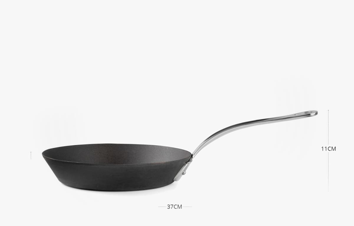 Stekepanne 20cm, karbonstål - Samuel Groves bilde 3