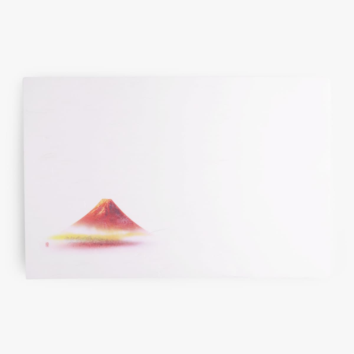 Kaiseki-matte, washi, rød Fuji, 100 stk (shaku-3) bilde 3