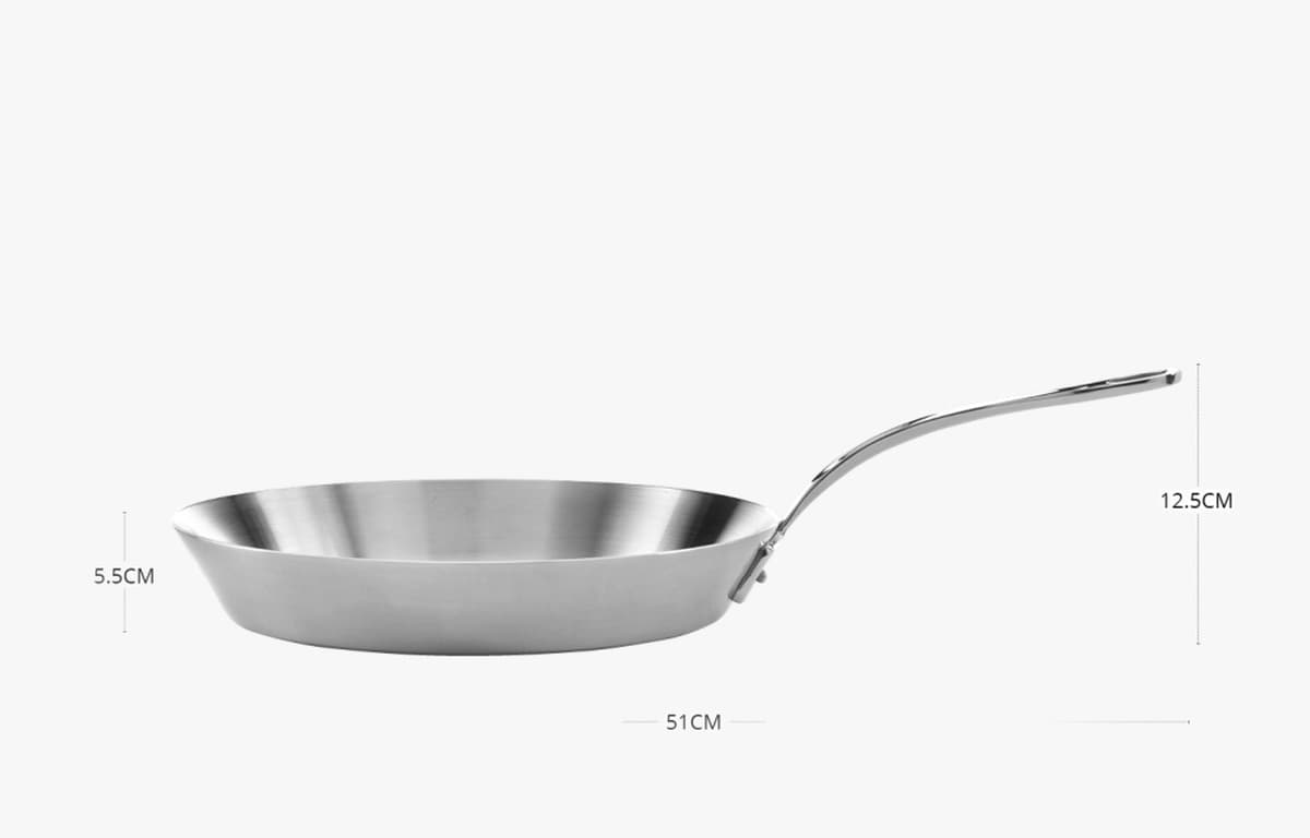 Stekepanne 30cm, "classic stainless" - Samuel Groves bilde 6