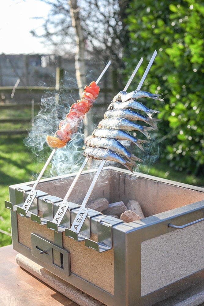 EPTO grillspyd, 6 stk., rustfritt stål – Kasai