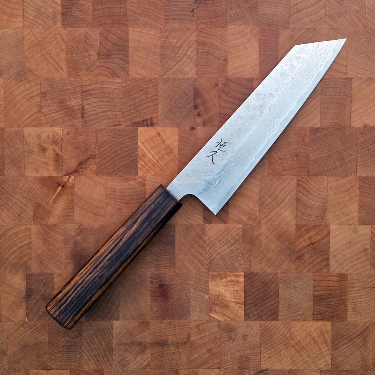 17cm Bunka, Tushime/Damask, 440C - HARUYUKI