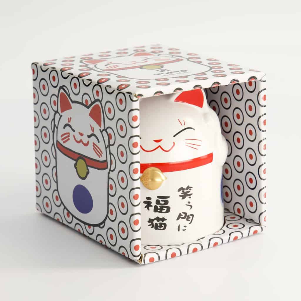 Kopp Kawaii "Lucky Blue Cat" 350ml - Tokyo design studio