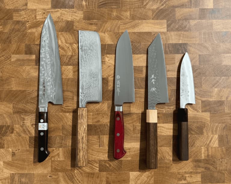 Introduksjon til japanske knivtyper