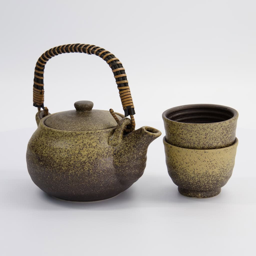 Kinsai te-sett, 2 kopper + kanne 0.8L - Tokyo design studio
