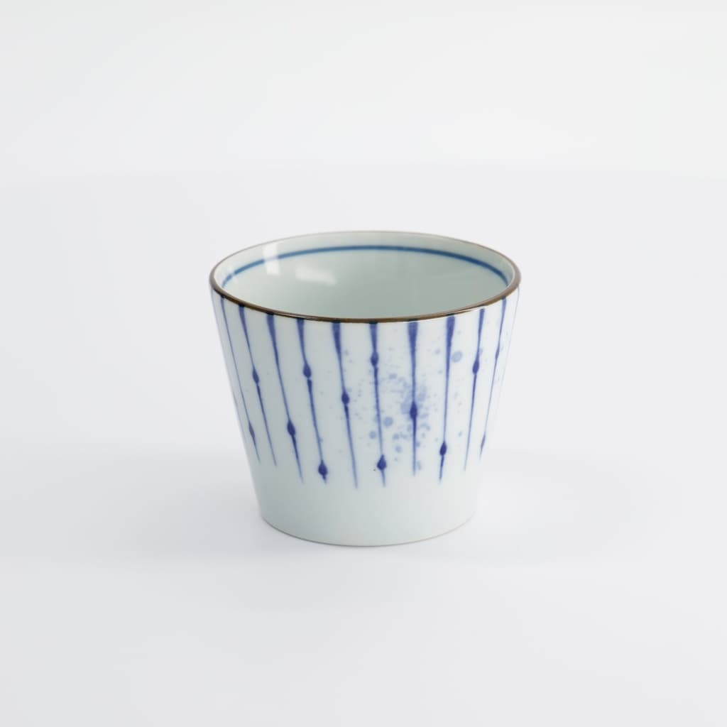 Tekopp, 180ml, Blå og Hvit "Japan Fukizumi" - Tokyo design studio