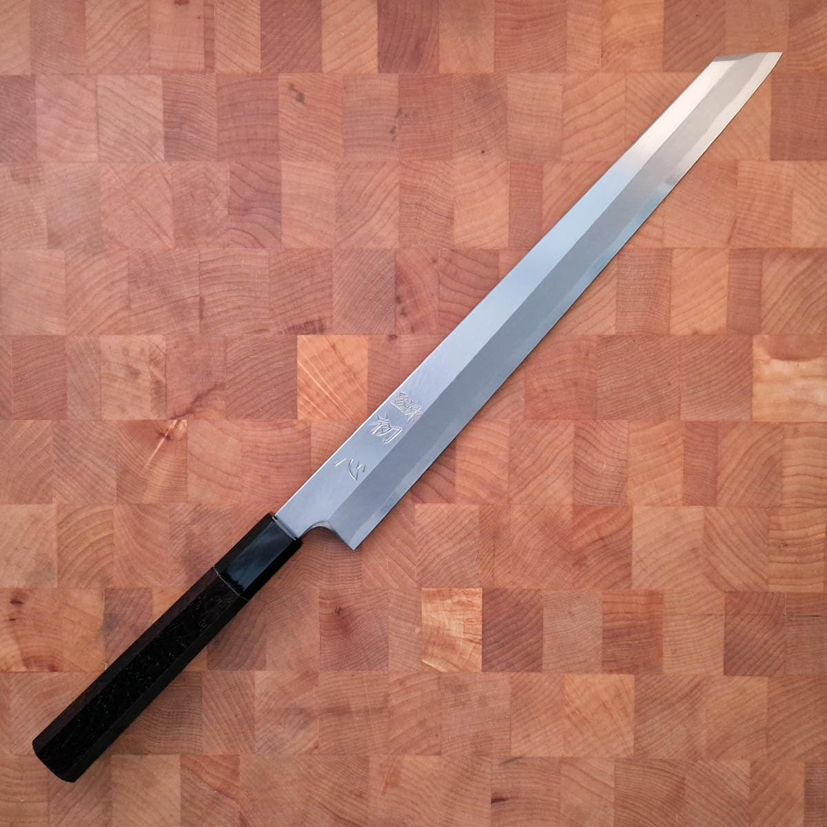 30cm Kiritsuke Yanagiba, Shirasagi, Shirogami II - Hatsukokoro