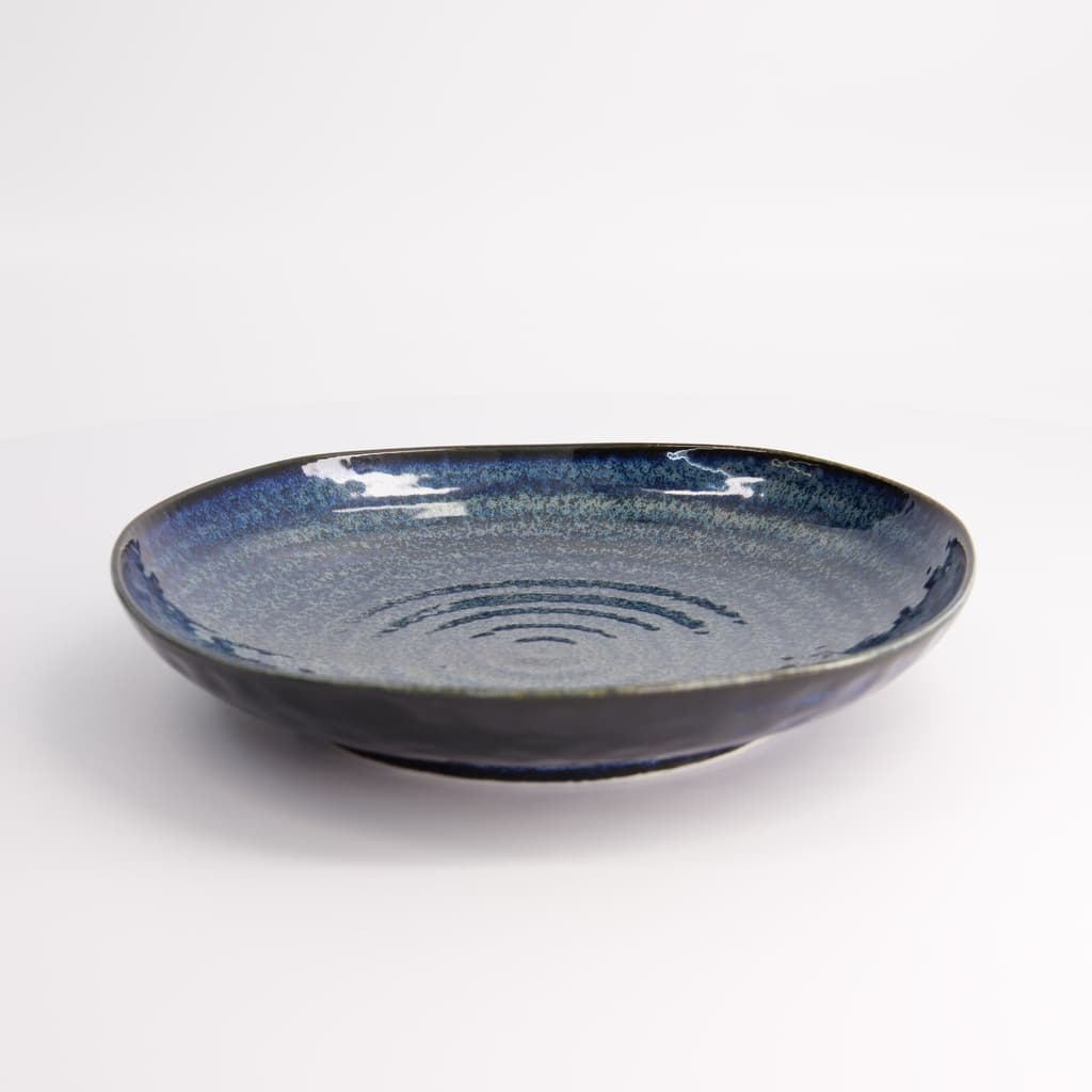 Tallerken "Cobalt Blue", 22.7x4.4cm - Tokyo Design Studio