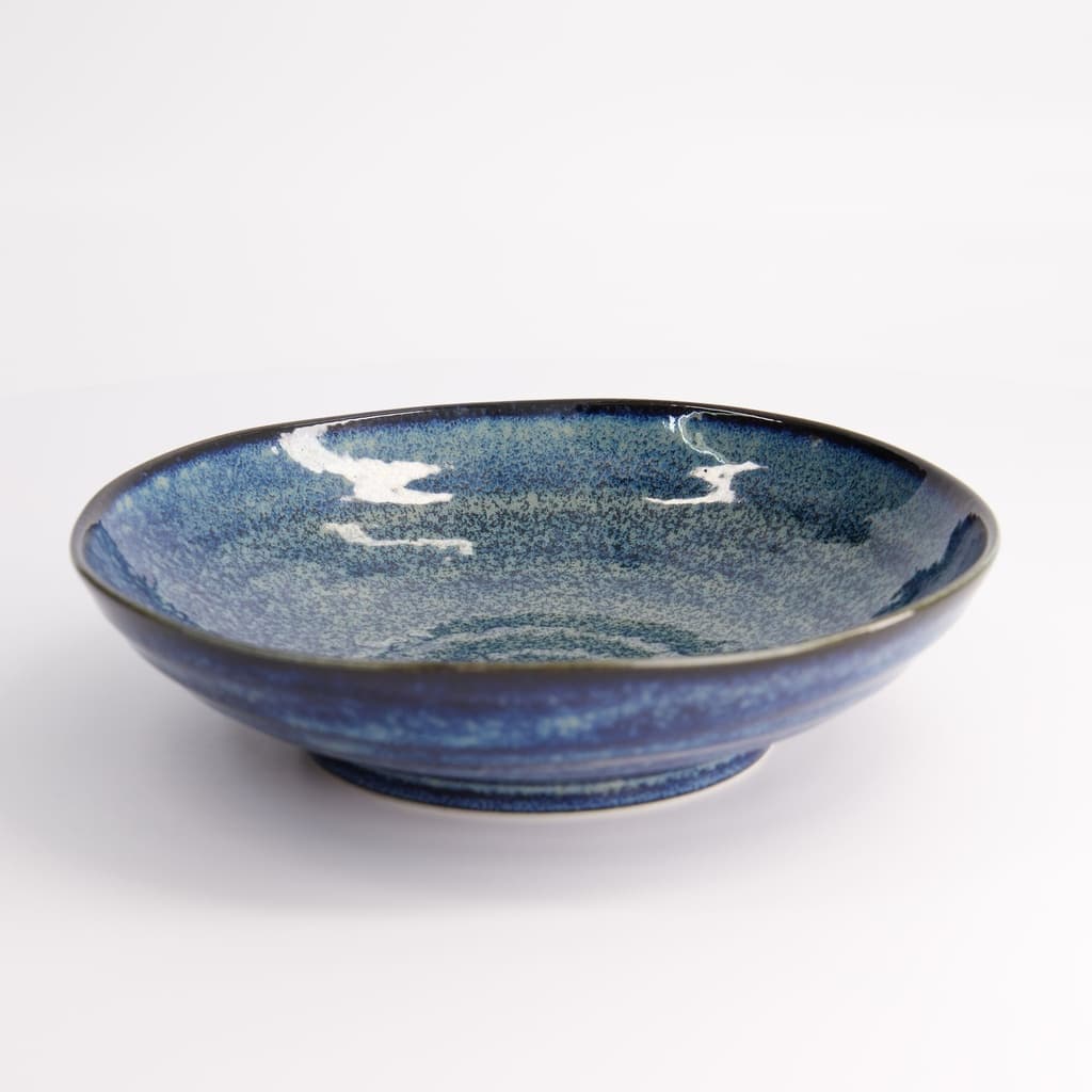 Pastatallerken "Cobalt Blue" 20.8x5.2cm - Tokyo Design Studio