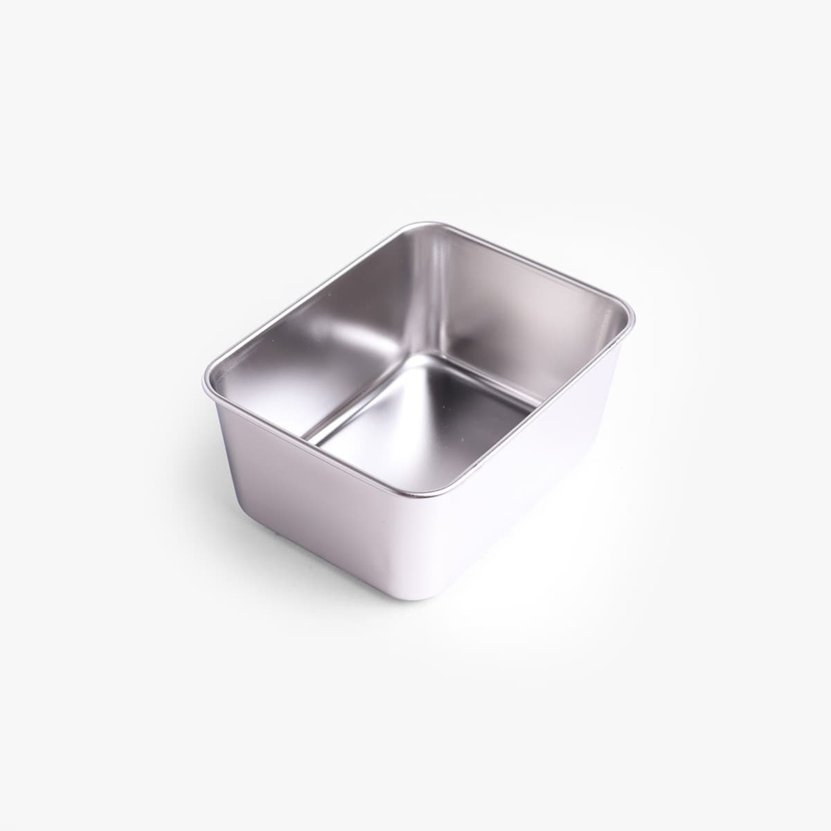 Stålcontainer, dyp – Nr. 0, 137 × 106 mm, 18-8 – AKAGAWA