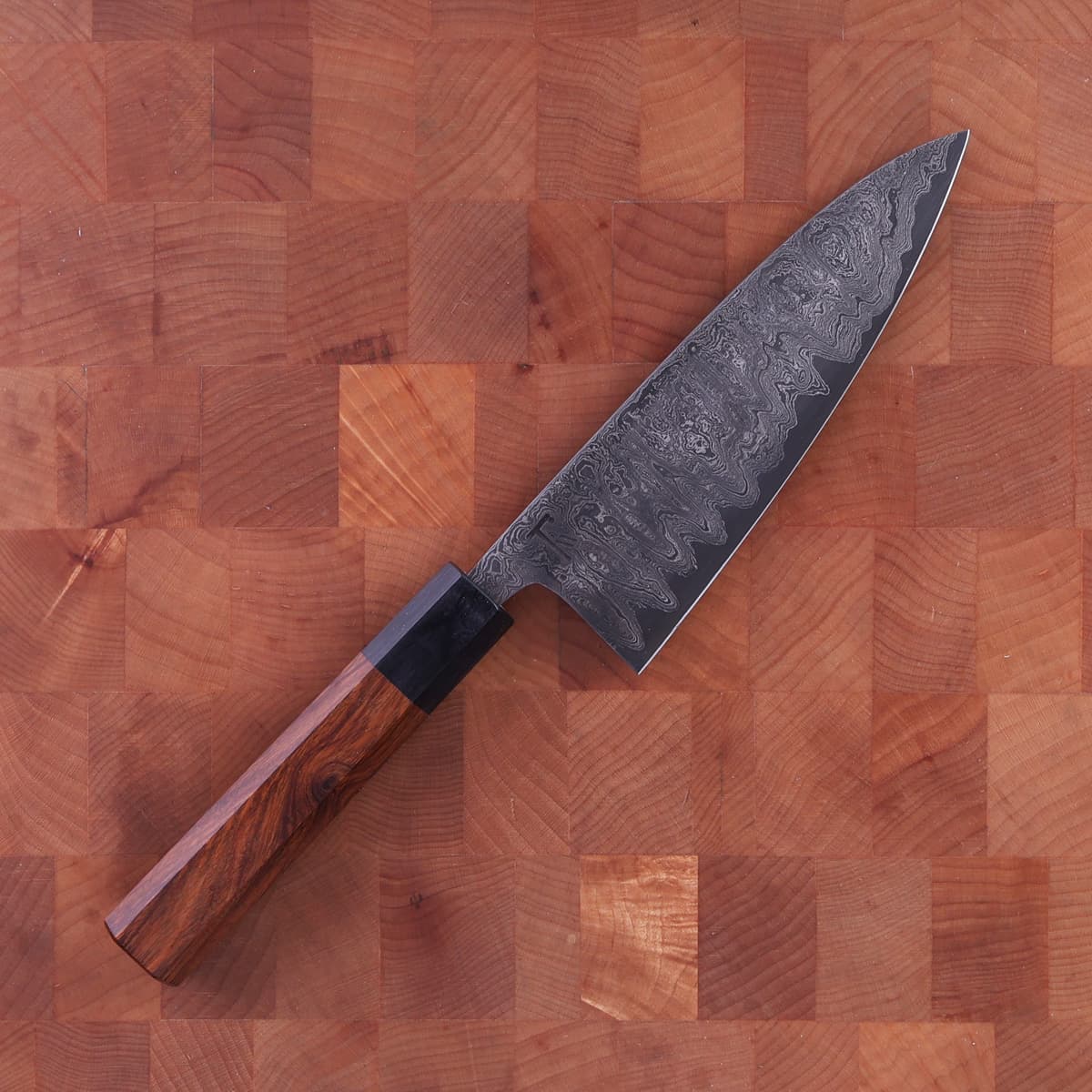 14cm Universalkniv (petty) nr.10, damask - Thulesius Works