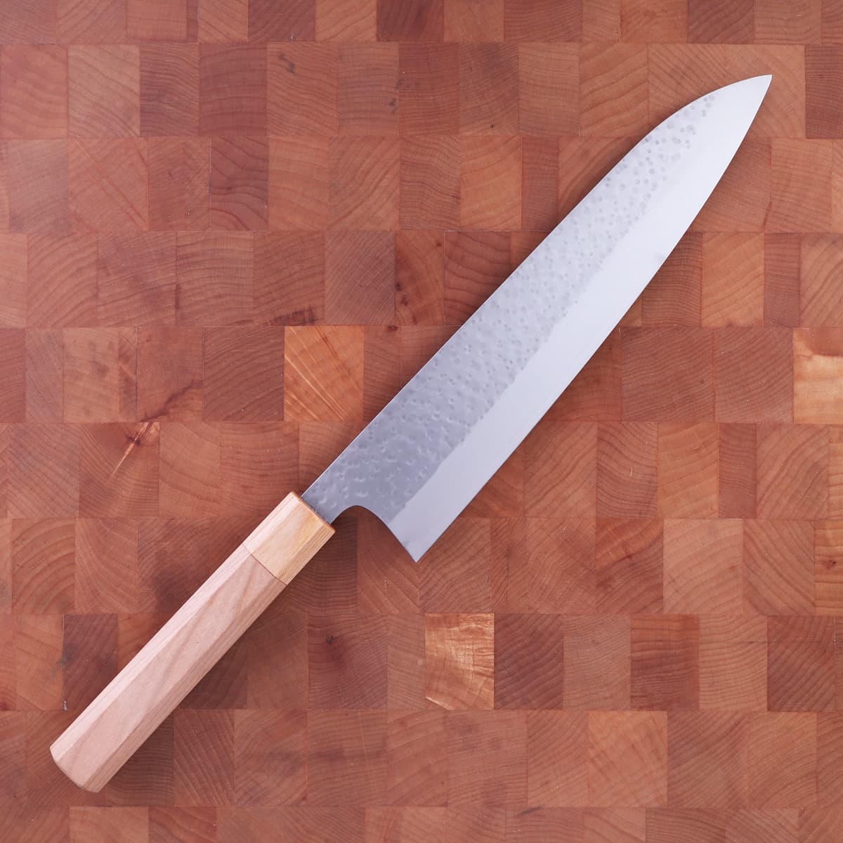 24cm Kokkekniv (gyoto) "sakura", Tsuchime, SG2 - MAKOTO KUROSAKI