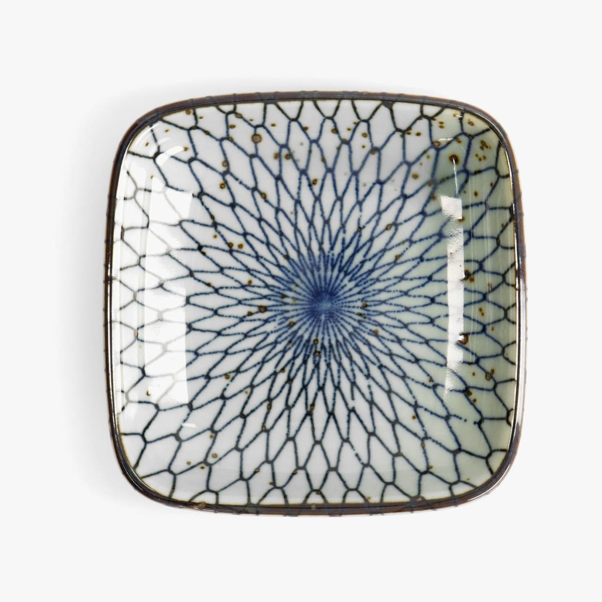 Soyasaus Skål "Mesh Blue" - Tokyo design studio