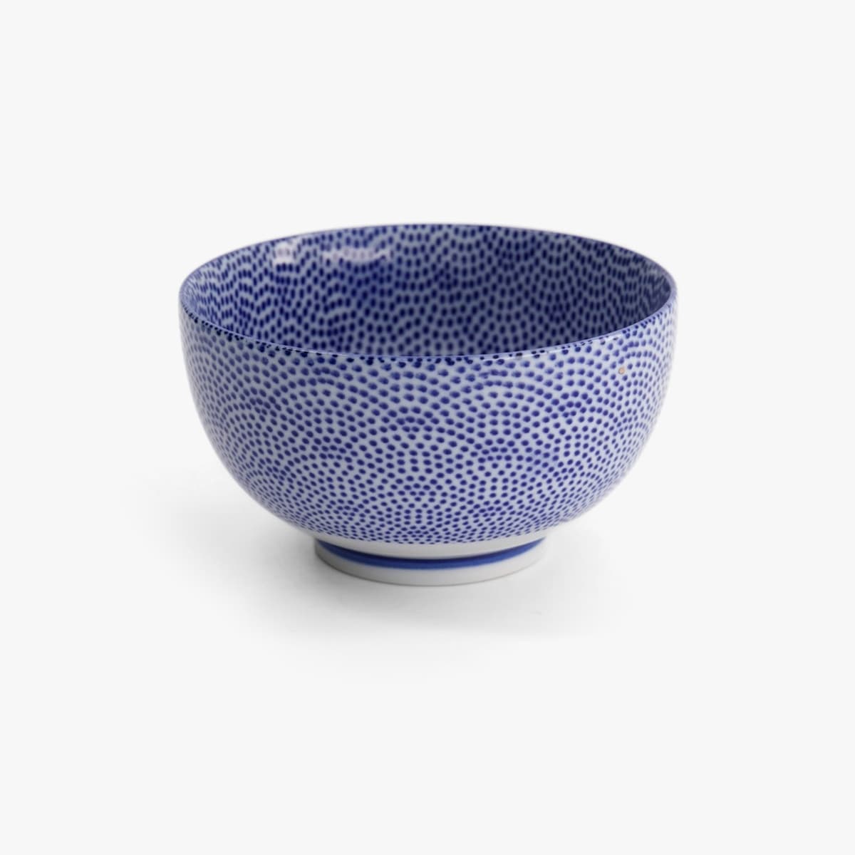 Skål, Nippon Blue "dots", 450ml - Tokyo Design Studio