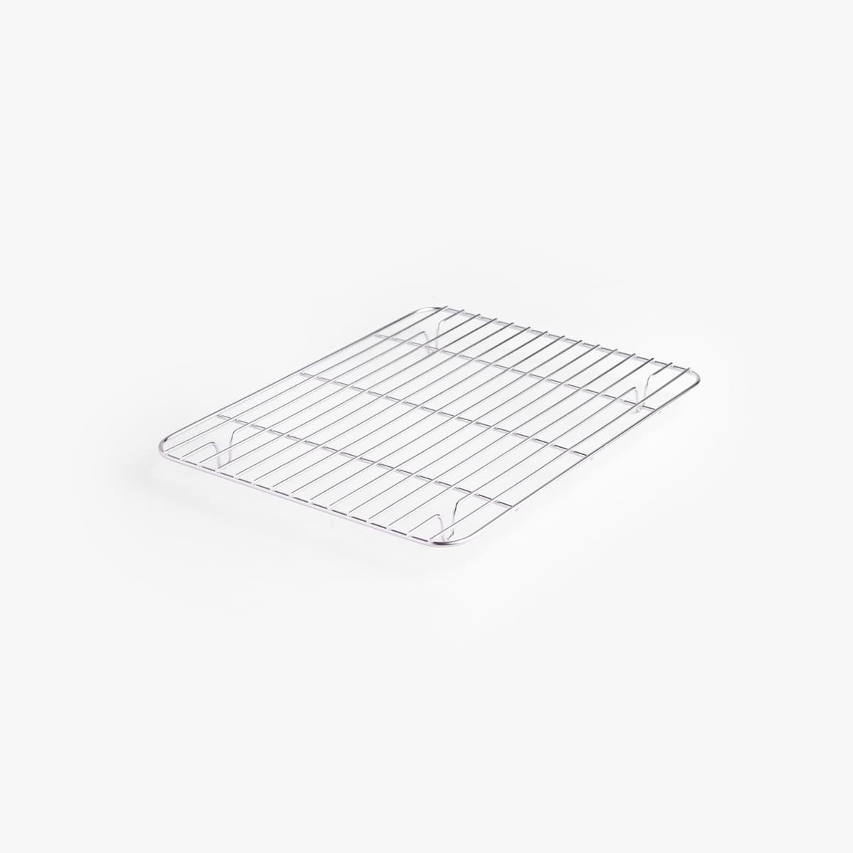 Rist til stålbrett, finmasket, 18-8 rustfritt stål, 18,0×24,0cm - KOINU