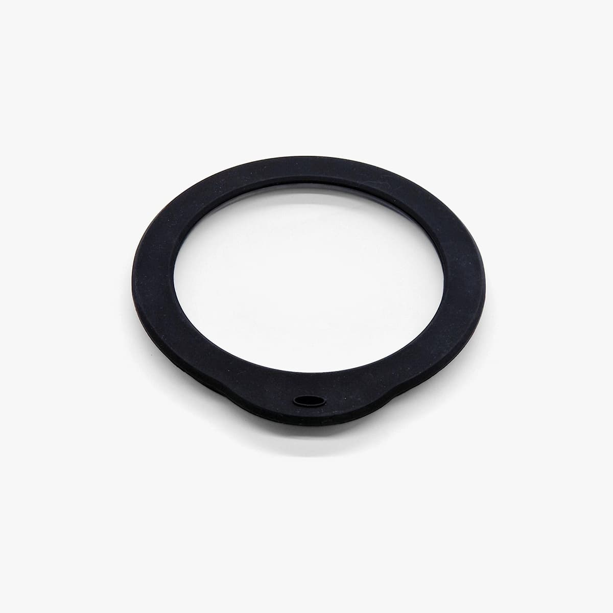 Lokk i glass og silikon, 16cm, til bakebolle - WEIS