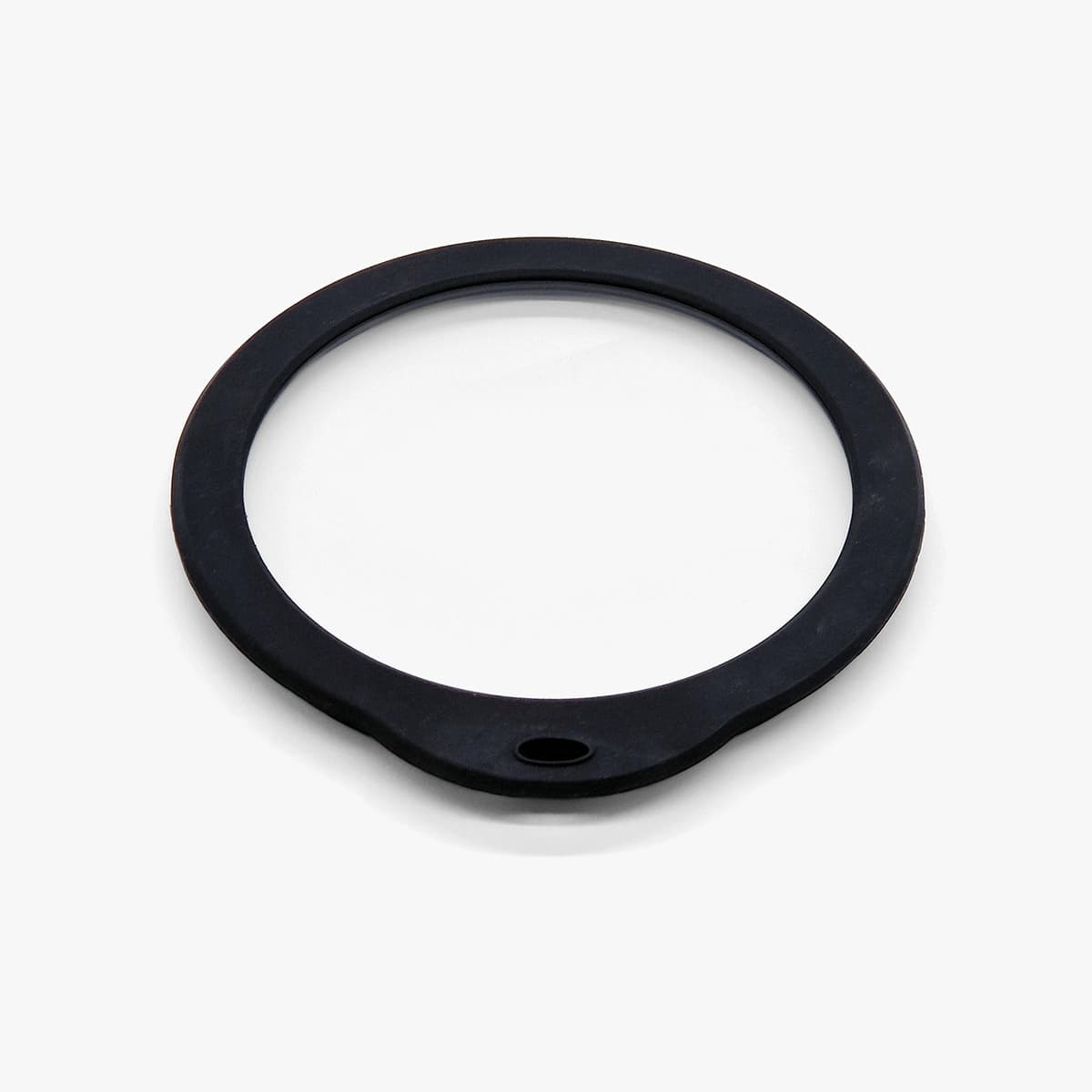 Lokk i glass og silikon, 20cm, til bakebolle - WEIS