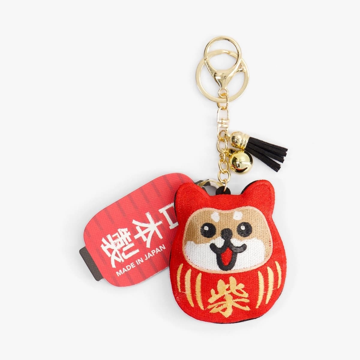 Nøkkelring "Daruma shiba dog"