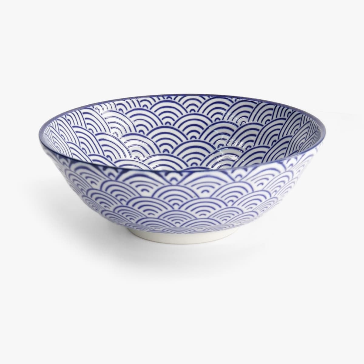 Nippon Blue Ramen Skål "Wave" - Tokyo design studio