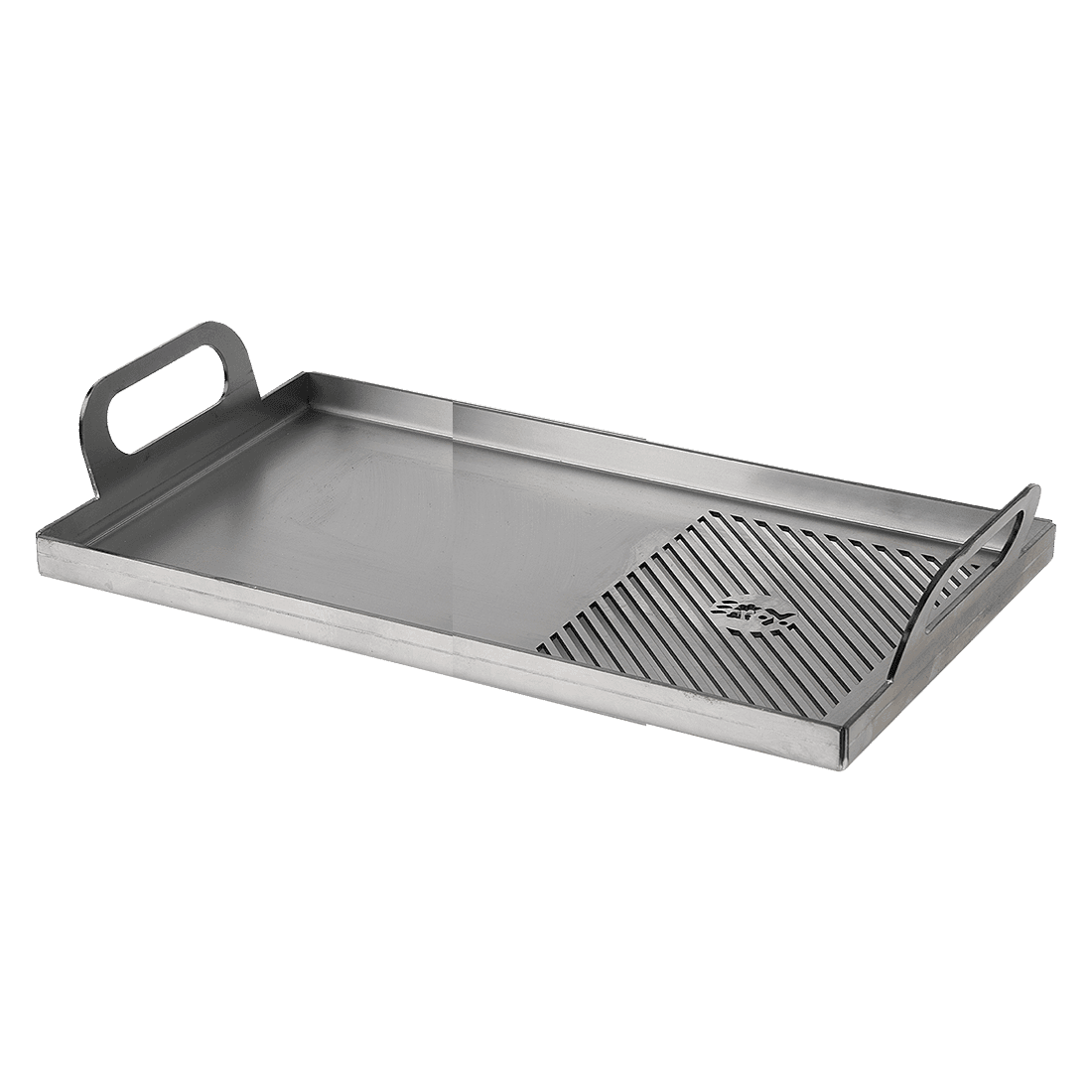 Delt stekeplate 50/50 til Kasai Medium bred – Kasai