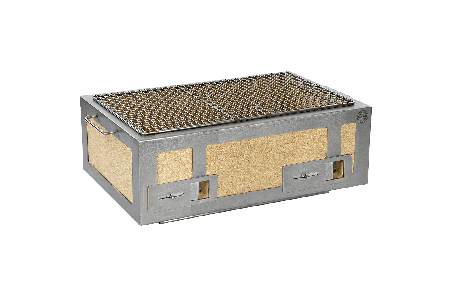 Konro-grill XL, rustfritt stål, 92 x 35,5 cm – Kasai