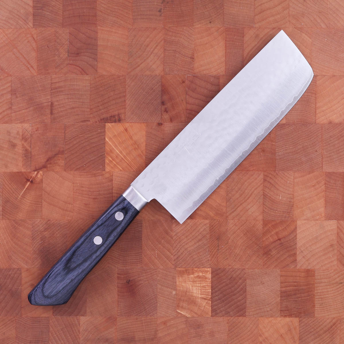 18cm Grønnsakskniv (Nakiri) VG1, Blå - MASUTANI