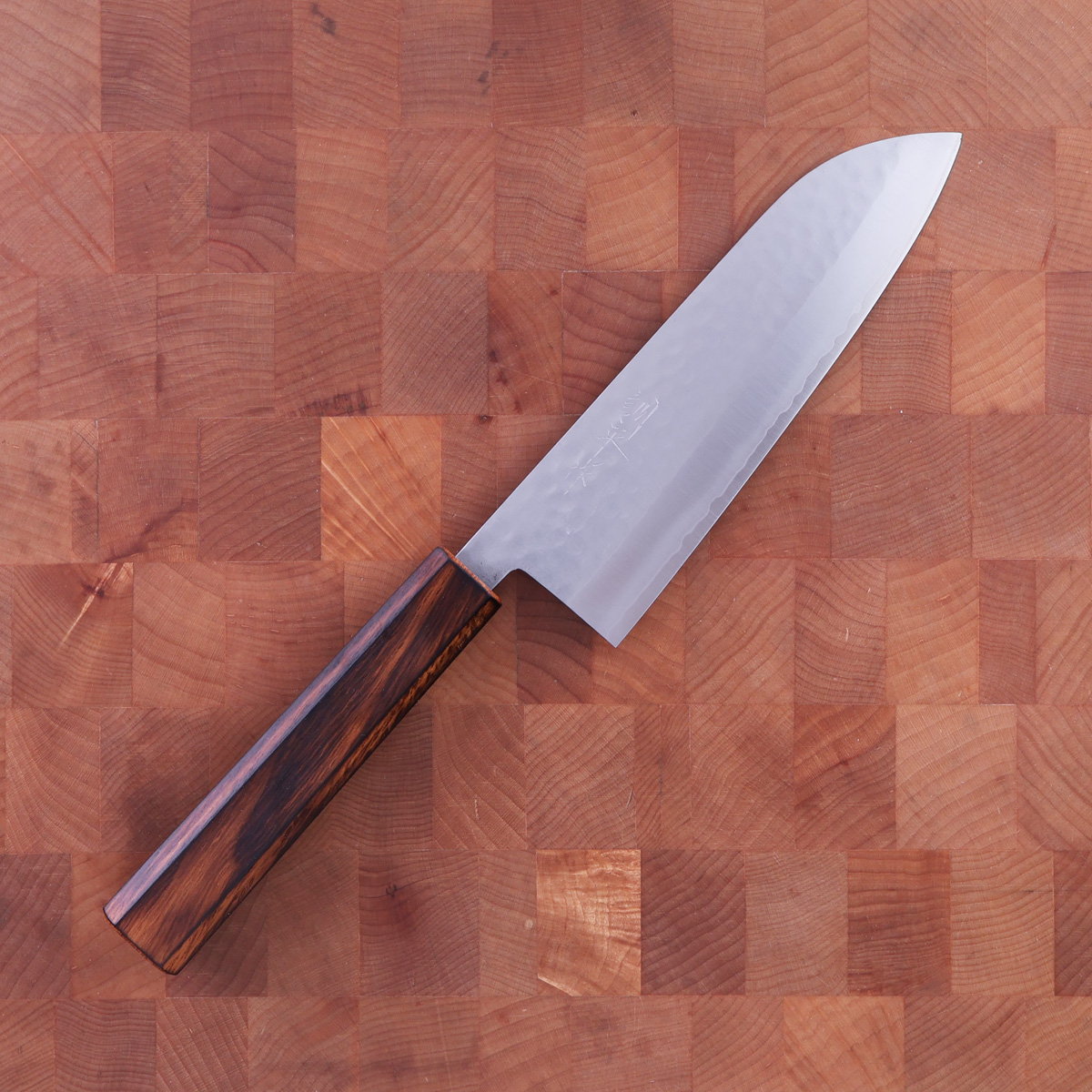 17cm Grønnsakskniv (Santoku) VG1, Eik - MASUTANI