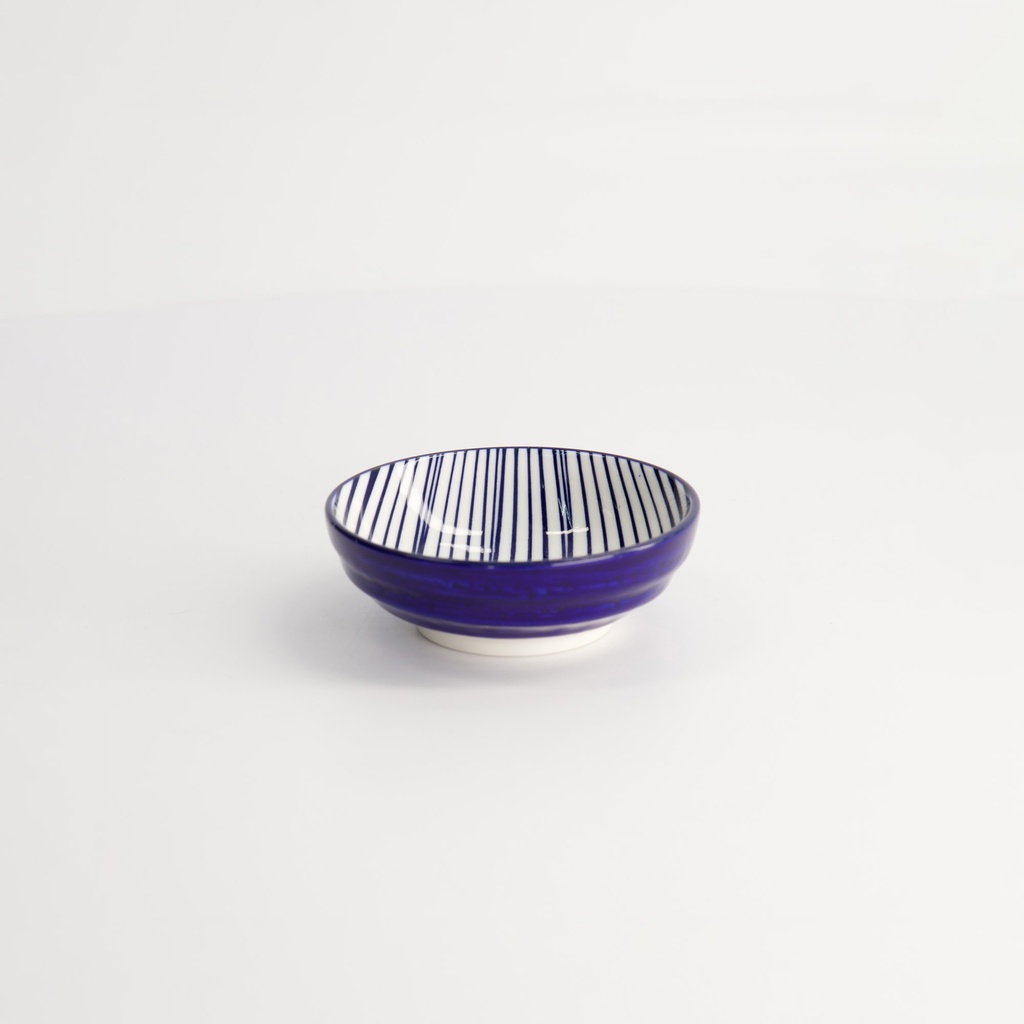 Liten skål, Nippon Blue "line" 9.5x3cm - Tokyo Design Studio