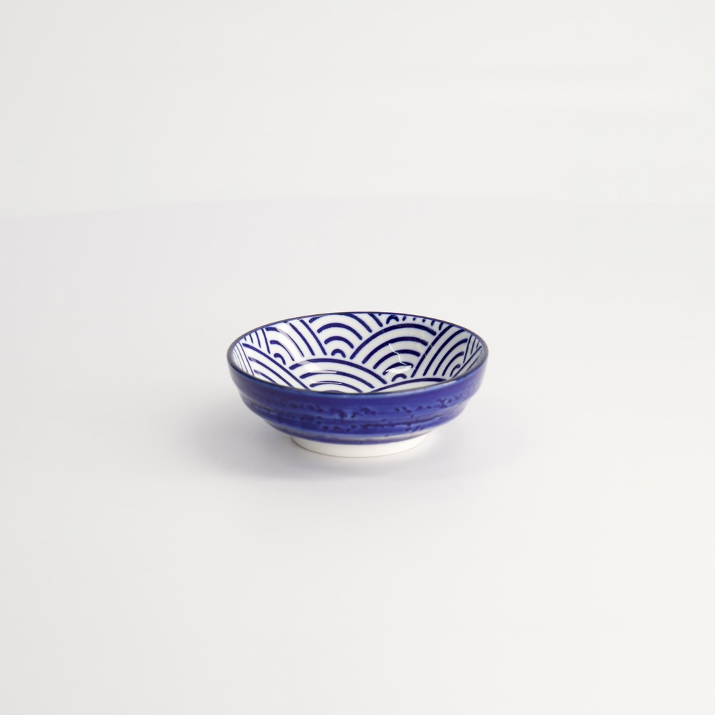 Liten skål, Nippon Blue "wave", 9.5x3cm - Tokyo Design Studio