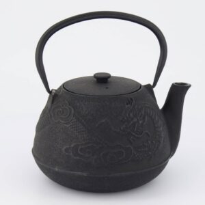 Tekanne 1200ml "Dragon", Støpejern, Sort