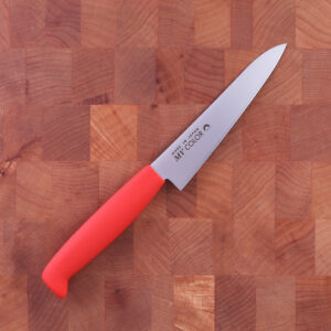 12cm Universalkniv, Molybden Vanadium, Rød - FUJI CUTLERY